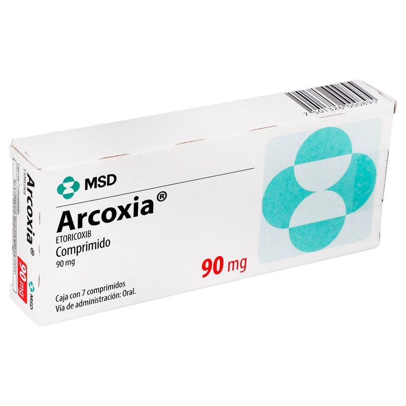 Arcoxia 90Mg Con 7 Comprimidos (Etoricoxib) - WeCare Pharma
