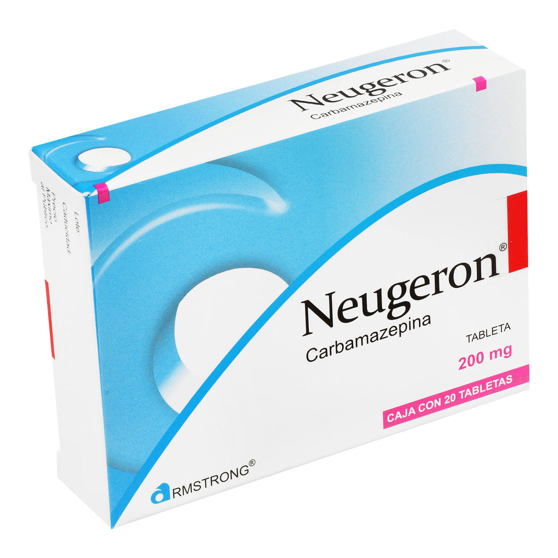 Neugeron 200Mg Con 20 Tabletas (Carbamazepina) 2 - 7501089800091