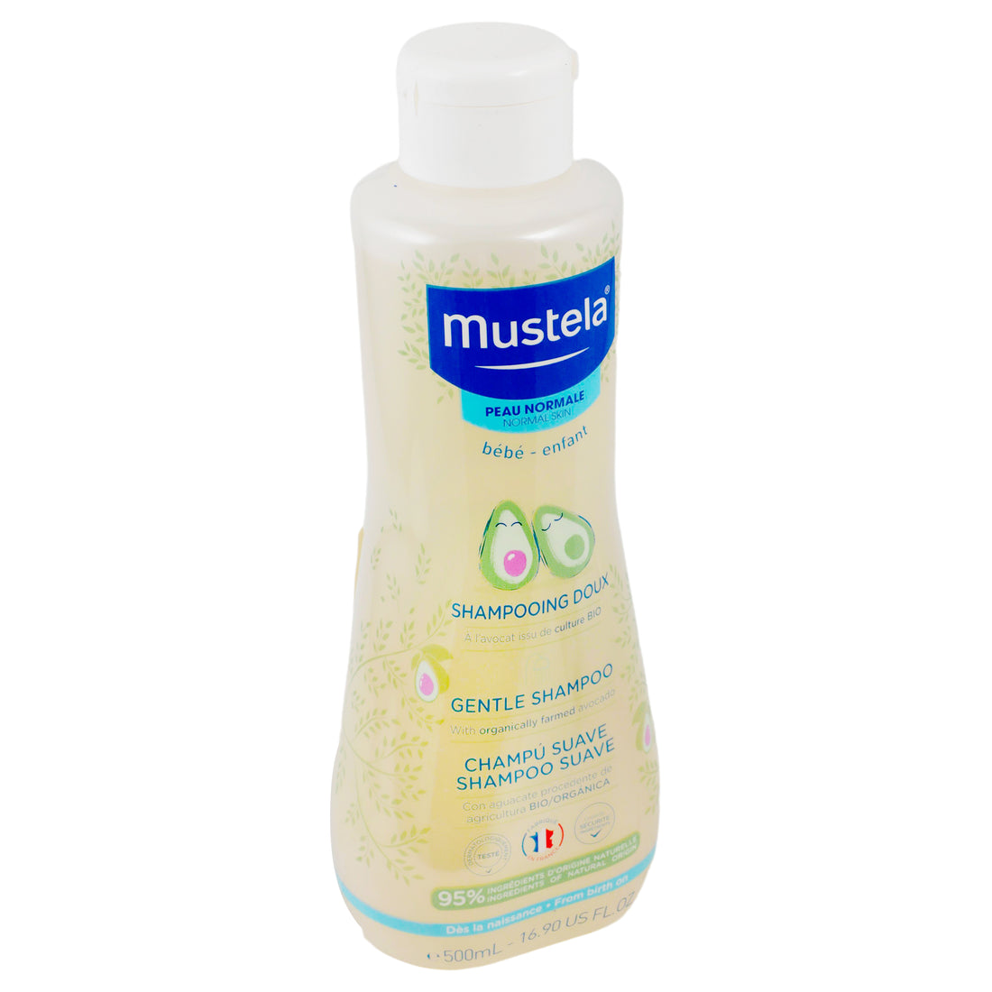 Mustela Shampoo Bebe Piel Normal 500Ml 2 - 3504105036133