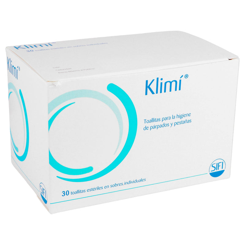 Klimi Toallas Esteriles Parpado-Pestaña Con 30 - WeCare Pharma
