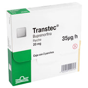 Transtec (Buprenorfina) Parche 20Mg Con 2 - WeCare Pharma