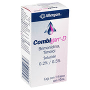 Combigan-D Gotas 0.2%/0.5% Frasco 10Ml (Brimodinina/Timolol) - WeCare Pharma