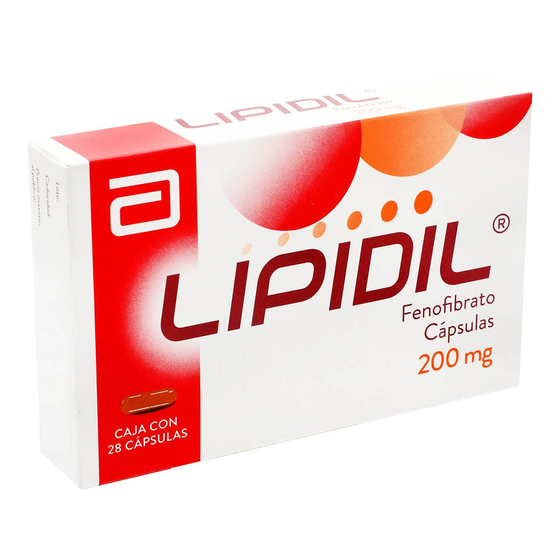 Lipidil 200Mg Con 28 Capsulas (Fenofibrato) - WeCare Pharma