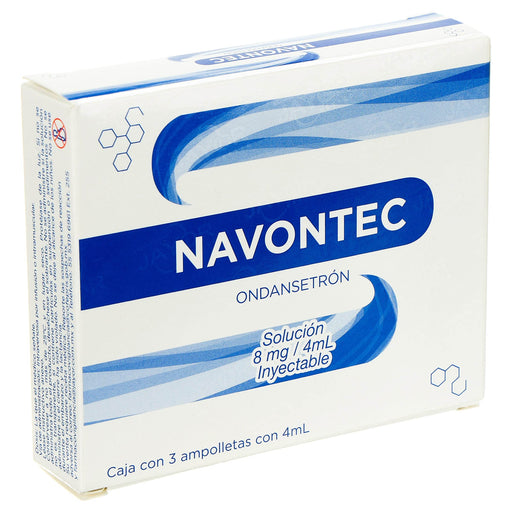 Navontec 8Mg/4Ml Con 3 Ampulas (Ondansetron) - WeCare Pharma