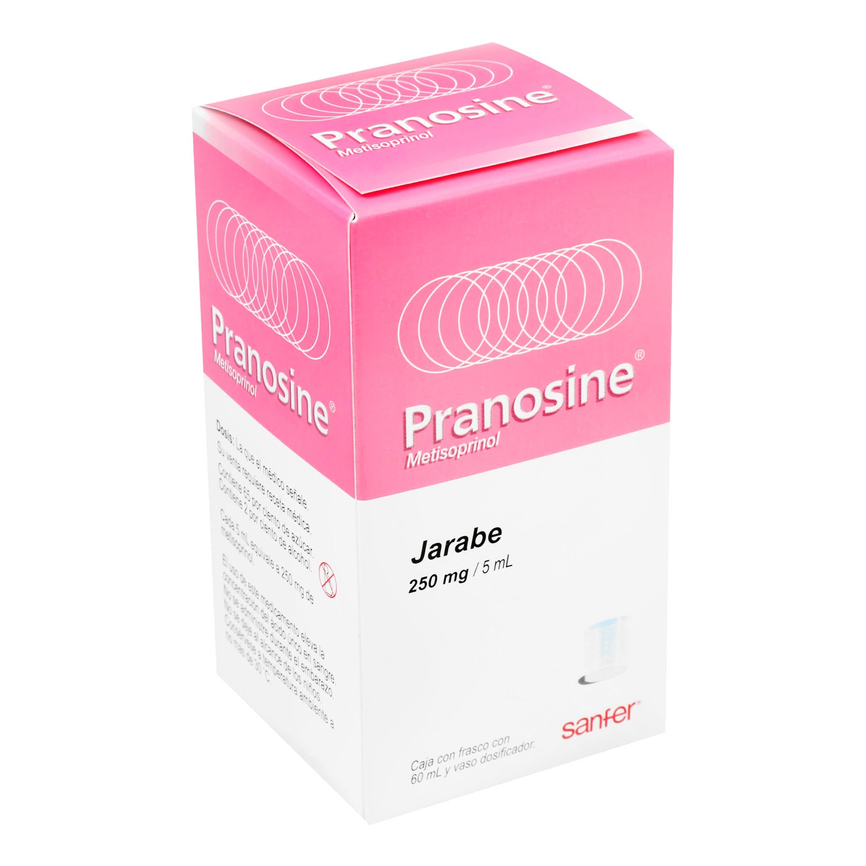 Pranosine Jarabe 250Mg/5Ml 100 Ml (Metisoprinol) 2 - 7501070615048