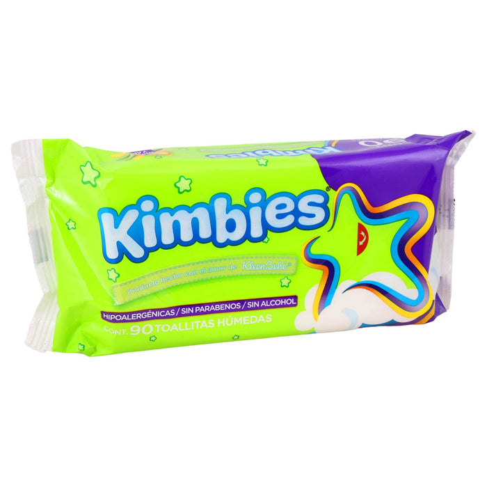 Toallitas Húmedas Kimbies Con 90 - WeCare Pharma