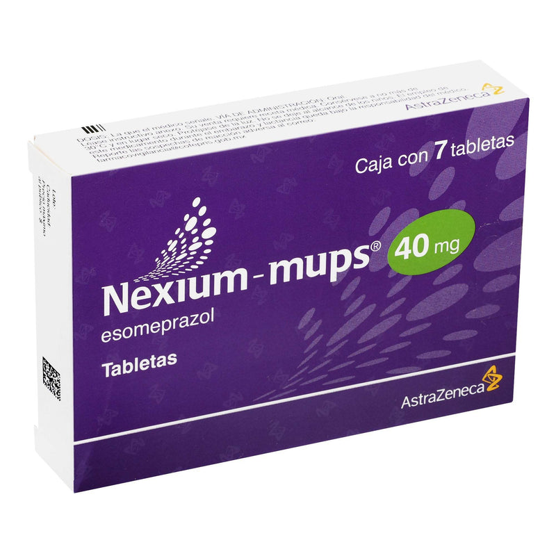 Nexium Mups 40Mg Con 7 Tabletas (Esomeprazol) - WeCare Pharma