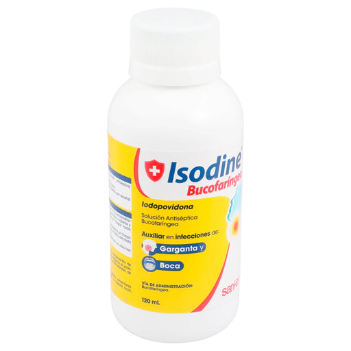 Isodine Bucofaringeo (Yodopovidona) Frasco Con 120Ml - WeCare Pharma