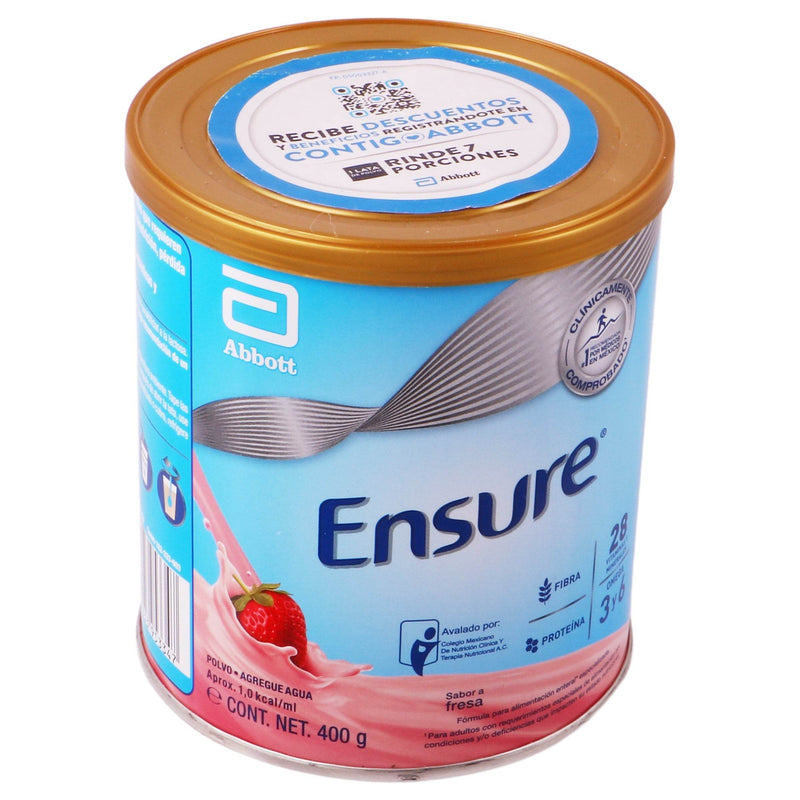 Ensure Polvo 400G Fresa (Suplemento Alimenticio) - WeCare Pharma