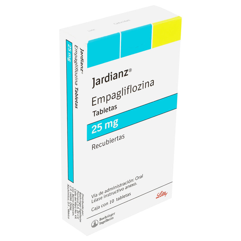 Jardianz 25Mg Con 10 Tabletas (Empagliflozina) - WeCare Pharma