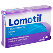 Lomotil 2Mg Con 8 Tabletas (Loperamida) - WeCare Pharma