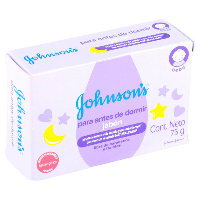 Jabon Johnsons Bebe Antes De Dormir Barra 75G - WeCare Pharma