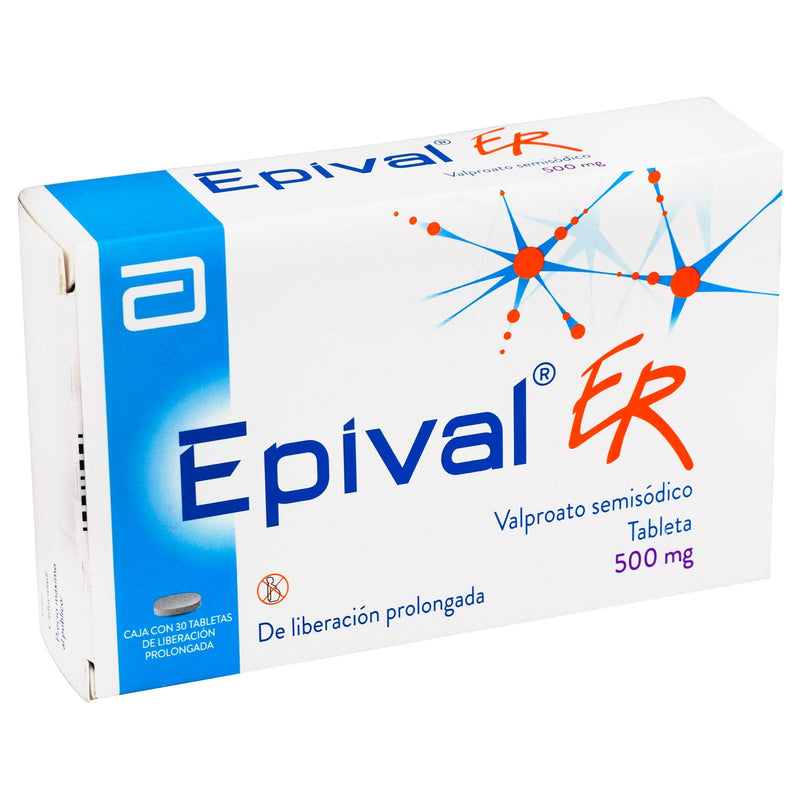 Epival Er 500Mg Con 30 Tabletas (Valproato Semisodico) - WeCare Pharma