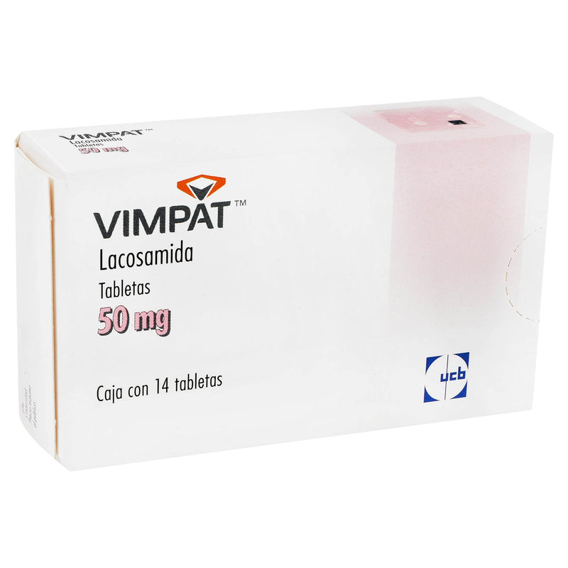 Vimpat 50Mg Con 14 Tabletas (Lacosamida) - WeCare Pharma