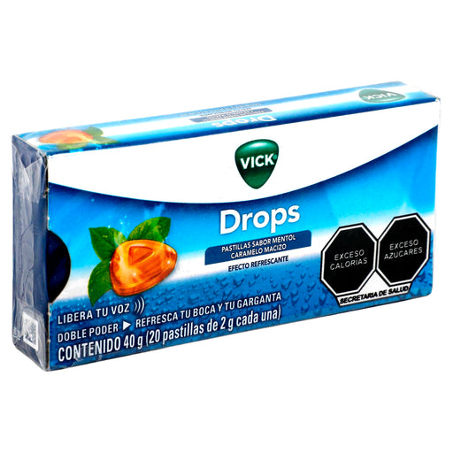 Vick Drops Pastillas 2G Con 20 Mentol 2 - 7501001147594