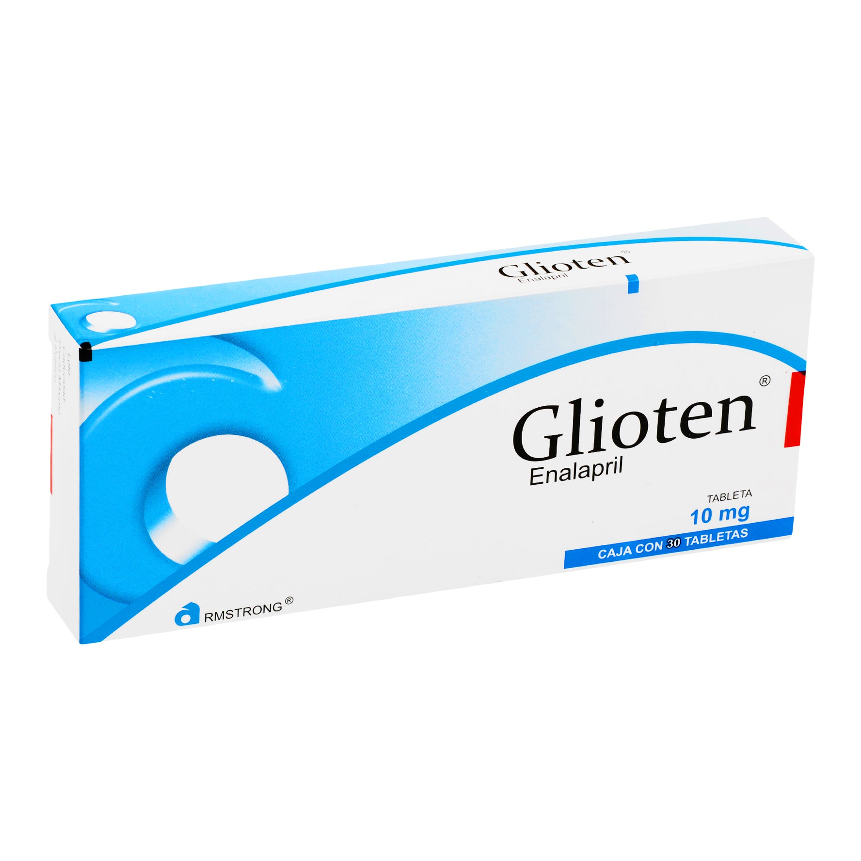 Glioten 10Mg Con 30 Tabletas (Enalapril) 2 - 7501089802095