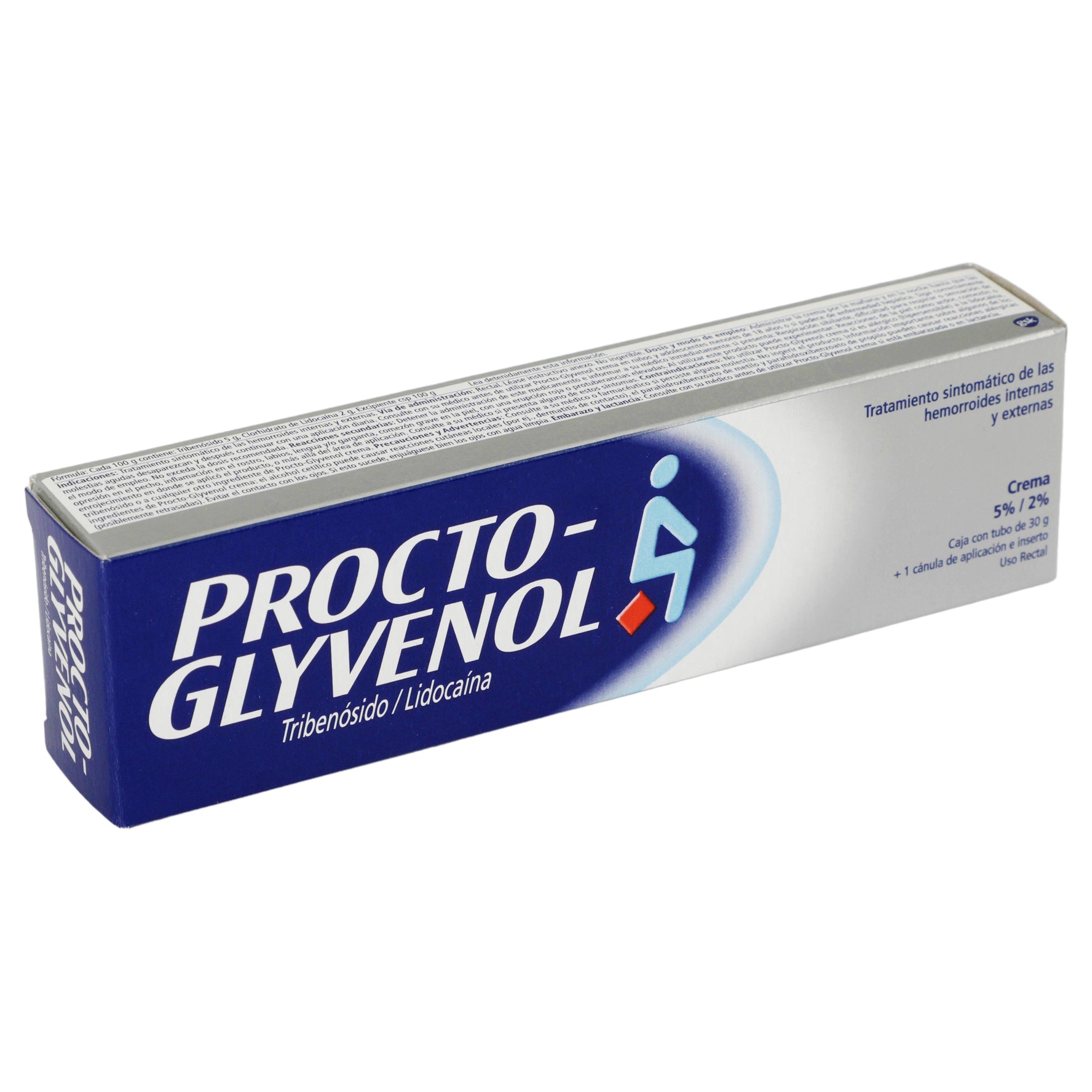 Procto-Glyvenol Crema 5%/2% 30G (Tribenosido/Lidocaina) 2 - 7501065008336