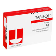 Tafirol 1G Con 20 Tabletas (Paracetamol) - WeCare Pharma