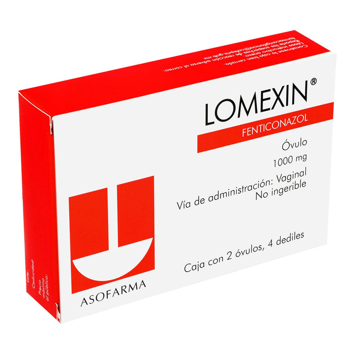 Lomexin Ovulos 1000Mg Con 2 (Fenticonazol) - WeCare Pharma