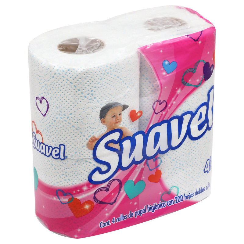 Papel Higiénico Suavel Con 4 - WeCare Pharma