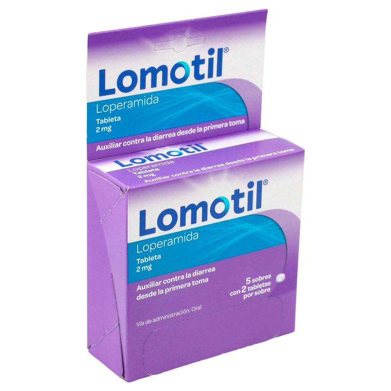 Lomotil 2Mg Con 5 Tabletas (Loperamida) - WeCare Pharma