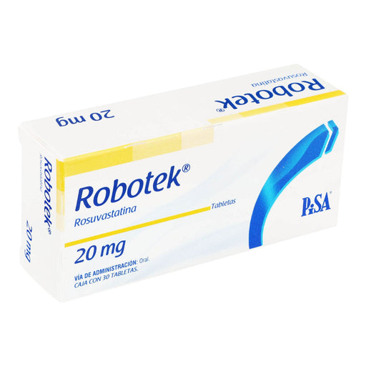 Robotek 20Mg Con 30 Tabletas (Rosuvastatina) - WeCare Pharma