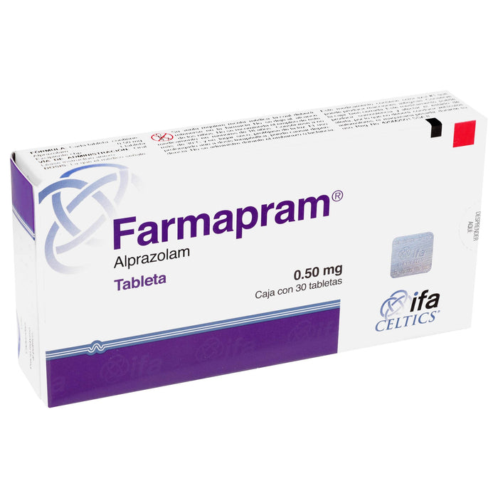 Farmapram (Alprazolam) Tabletas 0.5Mg Con 30 - WeCare Pharma