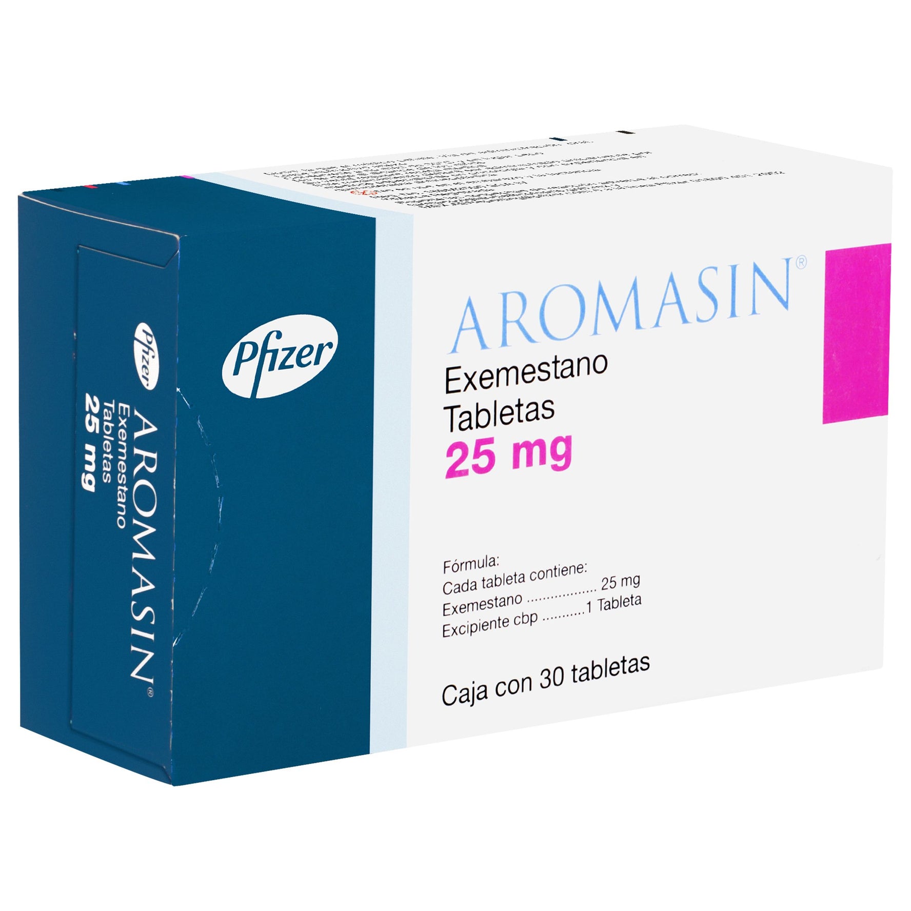 Aromasin 25Mg Con 30 Tabletas (Exemestano) 2 - 7501287613059