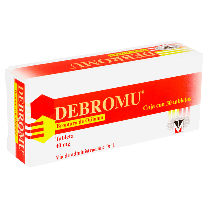 Debromu 40Mg Con 30 Tabletas (Bromuro De Otilonio) 1 - 7501385494246