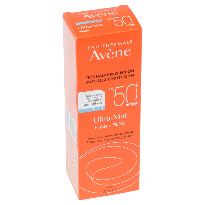 Avene Ultra Mat Fluido Sin Color Fps50 50Ml 2 - 3282779391023