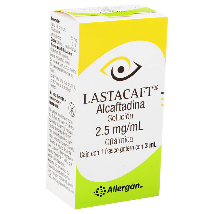 Lastacaft Gotas 2.5Mg/Ml 3Ml (Alcaftadina) - WeCare Pharma