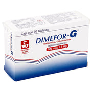 Dimefor-G 500Mg/2.5Mg Con 30 Tabletas (Metformina/Glibenclamida) - WeCare Pharma