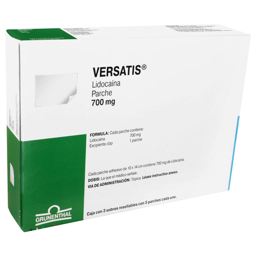 Versatis Parche 700Mg Con 5 (Lidocaina) - WeCare Pharma