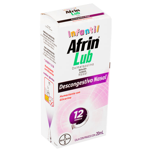 Afrin Lubricante Infantil Spray 0.025% 20Ml (Oximetazolina) 2 - 7501050661201