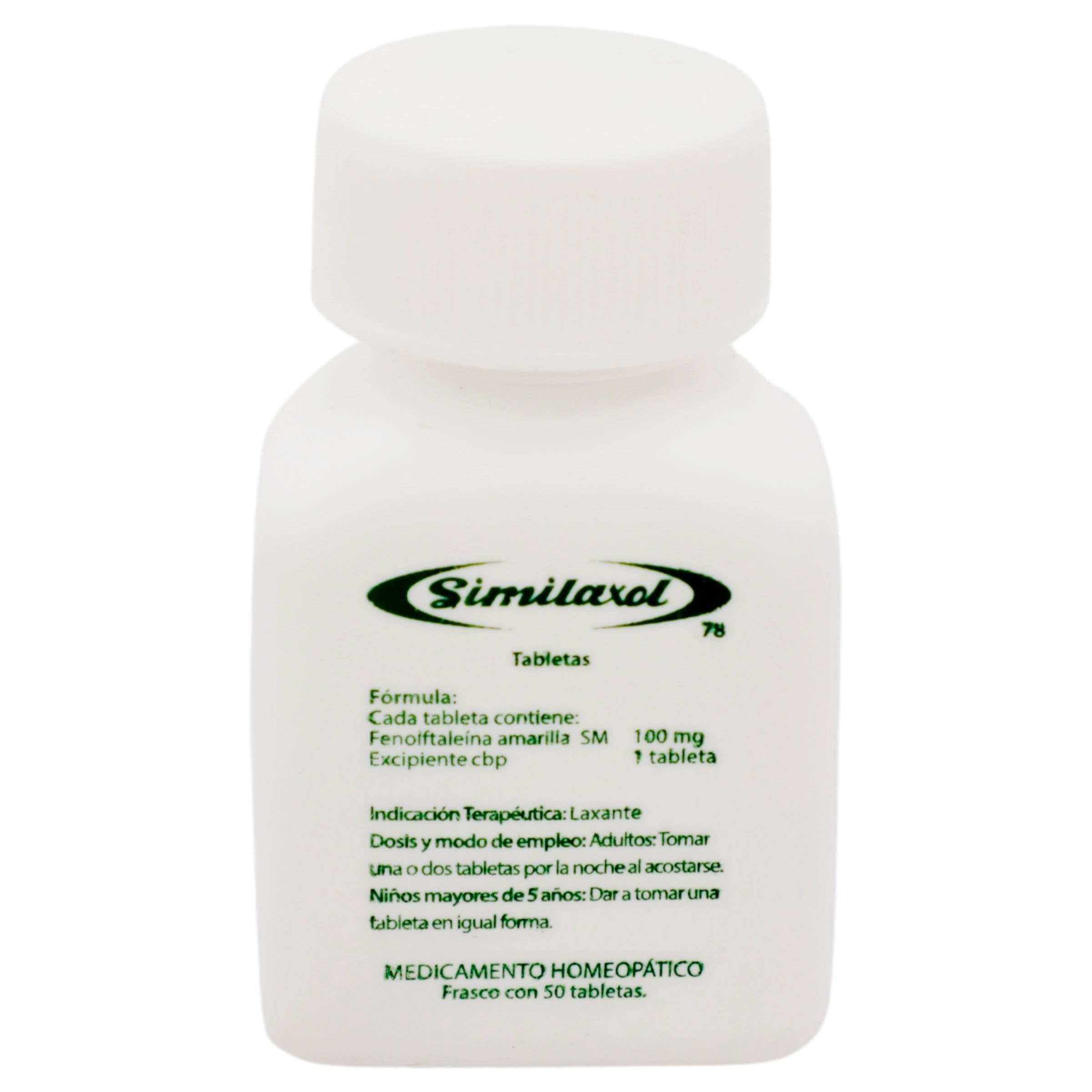 Similaxol 100Mg Con 50 Tabletas (Fenolftaleina) — WeCare Pharma