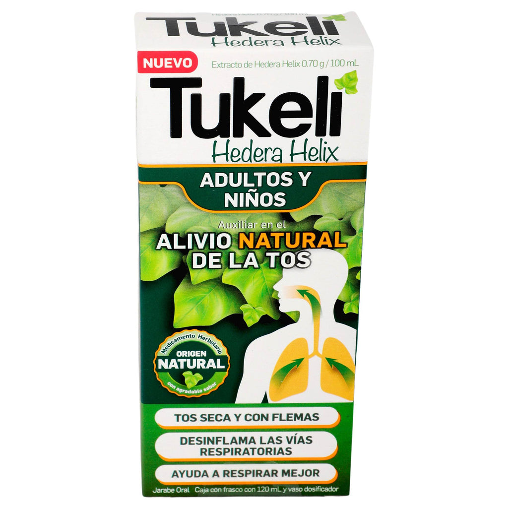 Tukeli Jarabe 0.70G/100Ml 120Ml (Hedera Helix) — WeCare Pharma
