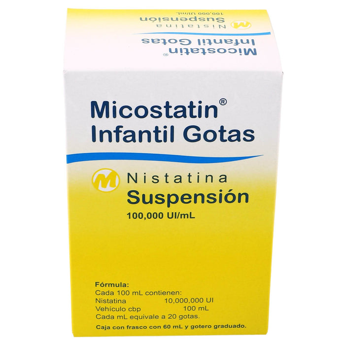 Micostatin Inf Suspensión 100 000Unid/Ml 60Ml (Nistatina) - WeCare Pharma