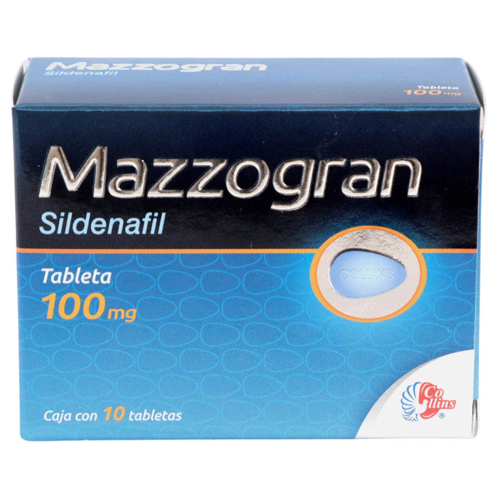 Mazzogran 100Mg Con 10 Tabletas (Sildenafil) - WeCare Pharma