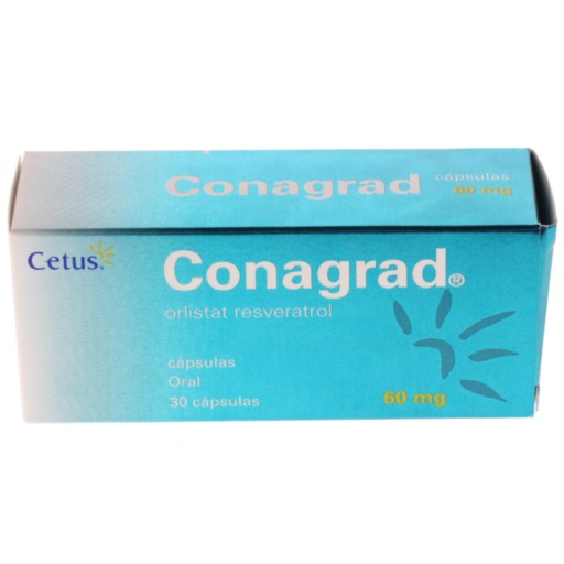 Conagrad 60Mg Con 30 Capsulas (Orlistat Resveratrol) 5 - 7501314706259