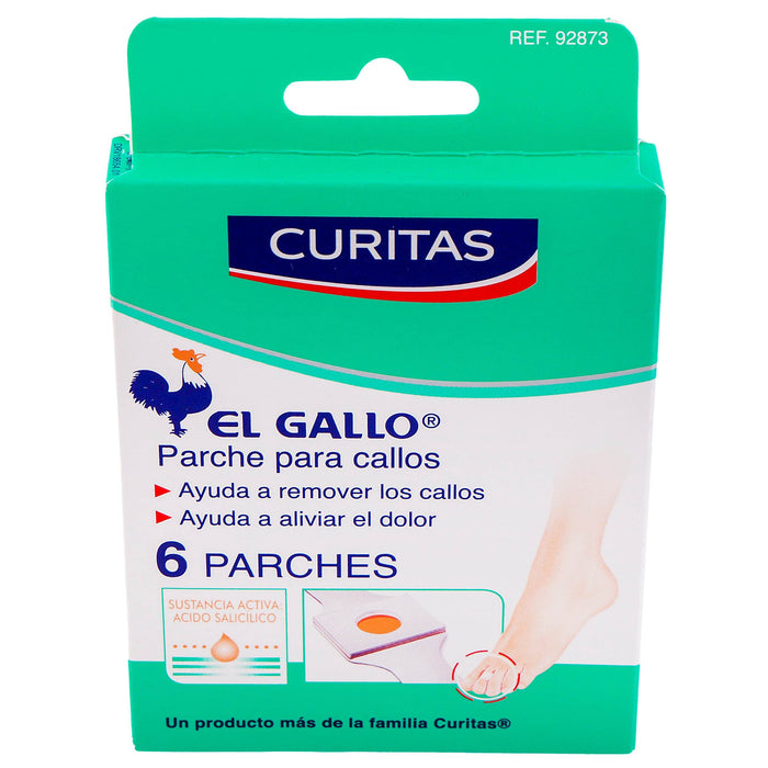 Parche Curitas El Gallo Con 6 - WeCare Pharma