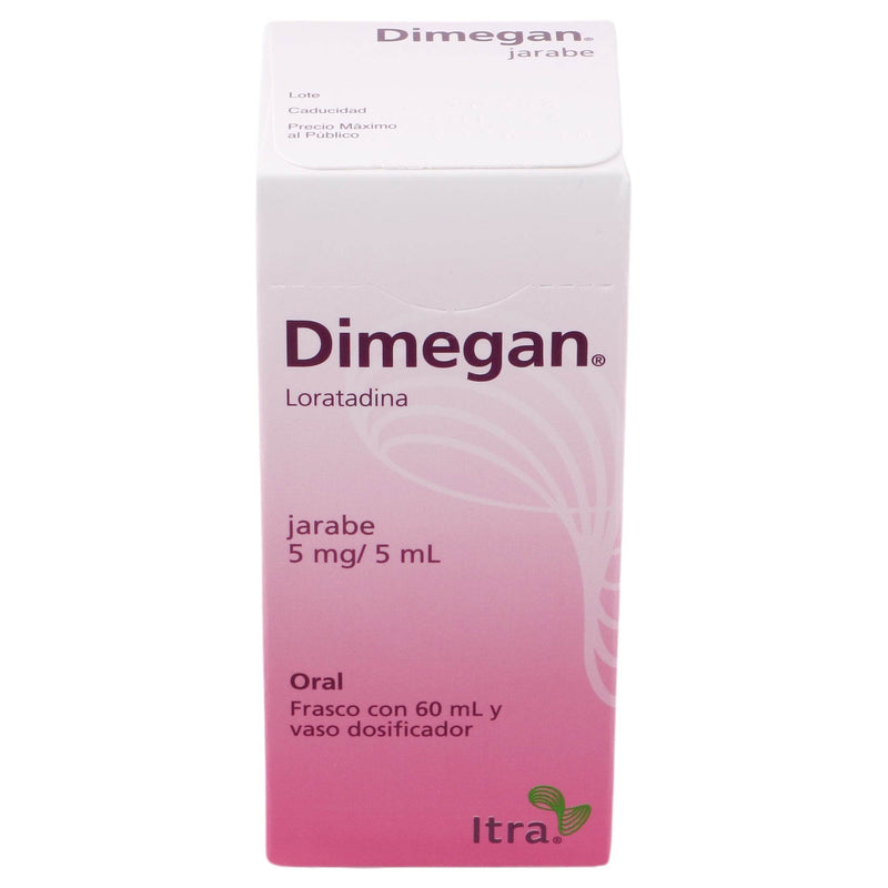 Dimegan Jarabe 5Mg/5Ml 60Ml (Loratadina) - WeCare Pharma