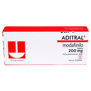 Aditral 200Mg Con 14 Tabletas (Modafilino) - WeCare Pharma