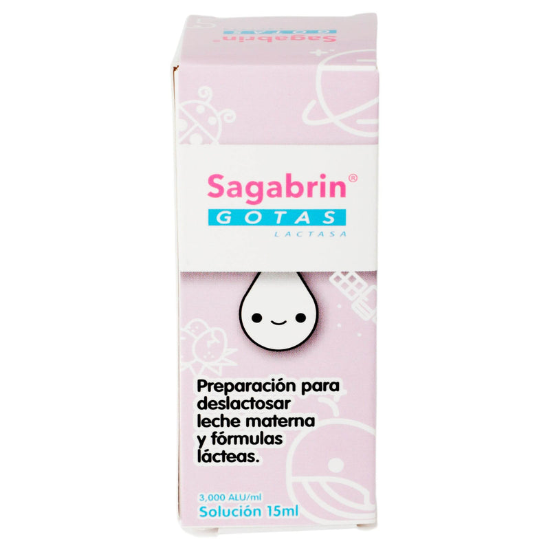 Sagabrin Gotas Frasco 3000Alu/Ml 15Ml (Lactasa) - WeCare Pharma