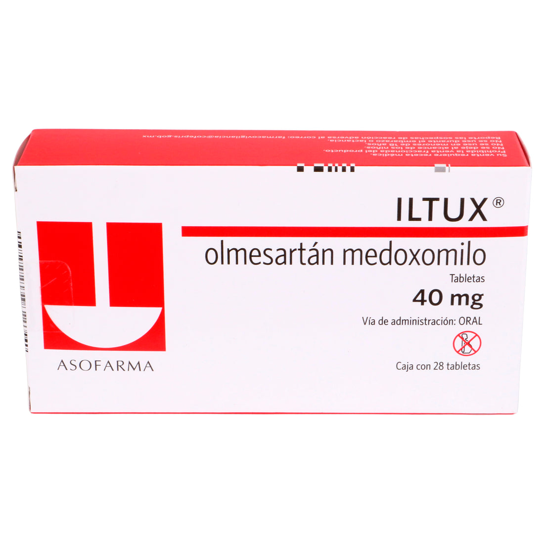 Iltux 40Mg Con 28 Tabletas (Olmesartan) 3 - 7841141002712