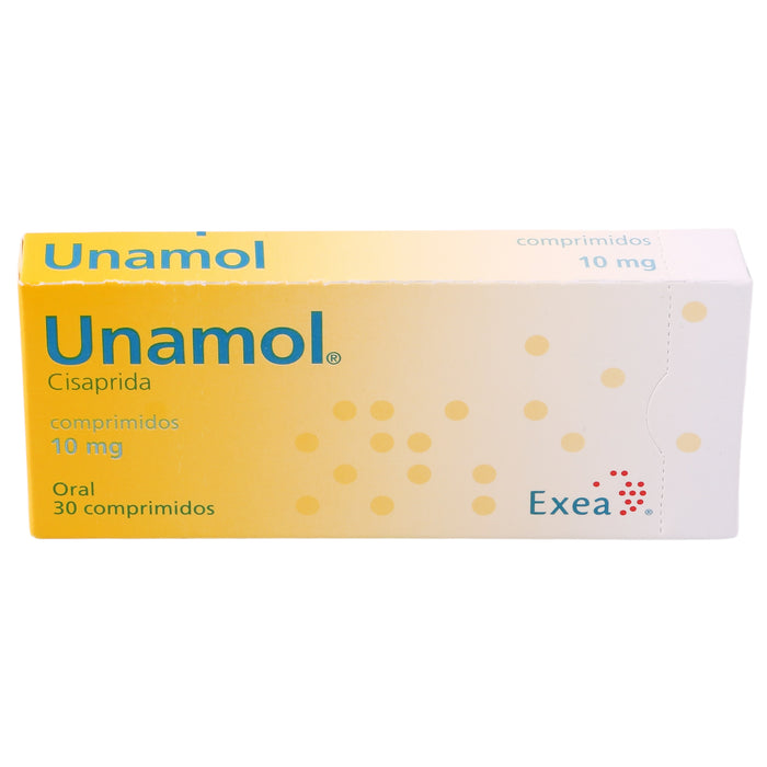 Unamol 10Mg Con 30 Comprimidos (Cisaprida) 3 - 7501314704712