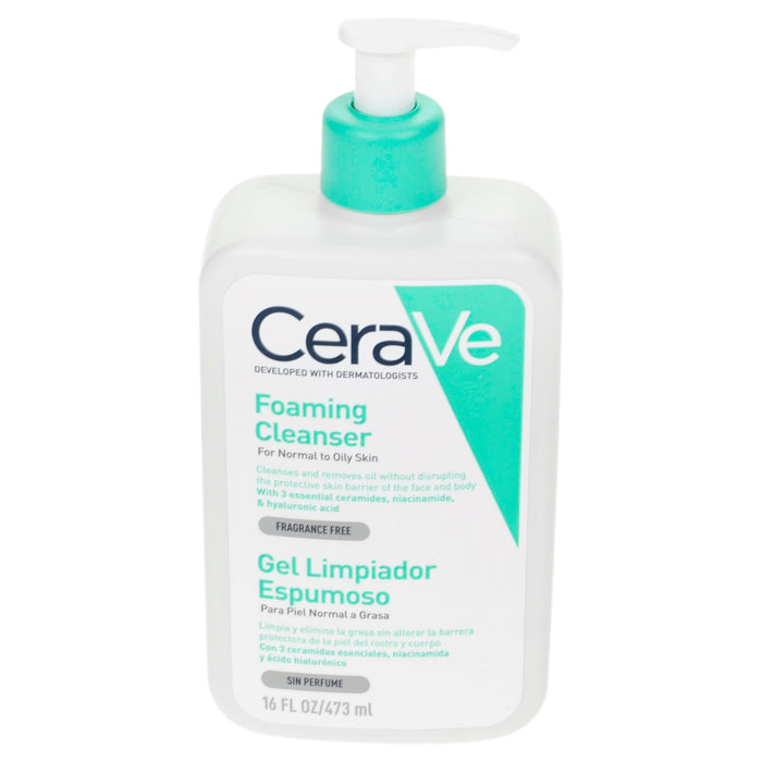 Cerave Gel Limpiador Espumoso 473Ml 3 - 3337875597357