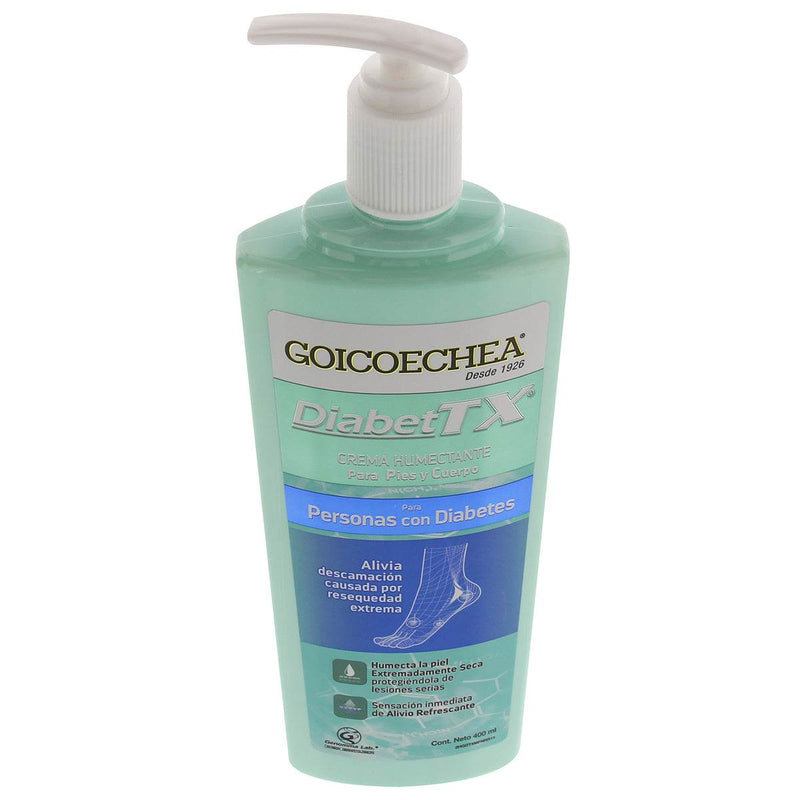 Goicochea Diabet Tx Crema Humectante 400Ml - WeCare Pharma