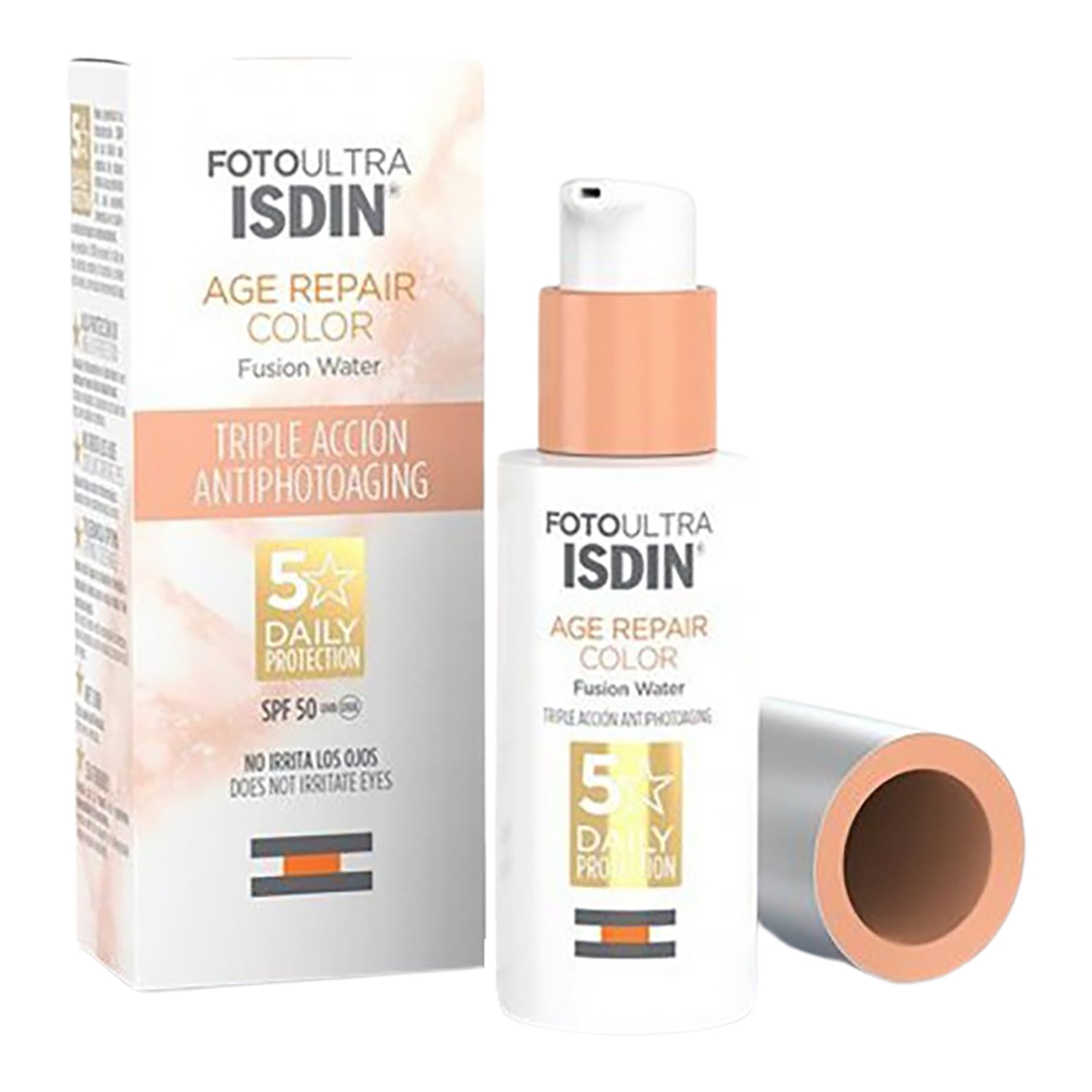 Isdin Fotoultra Age Repair Fusion Water Color Fps50 50Ml 1 - 8429420216075