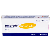 Tenoretic (Atenolol/Clortalidona) 50/12.5Mg Tabletas Con 28 - WeCare Pharma