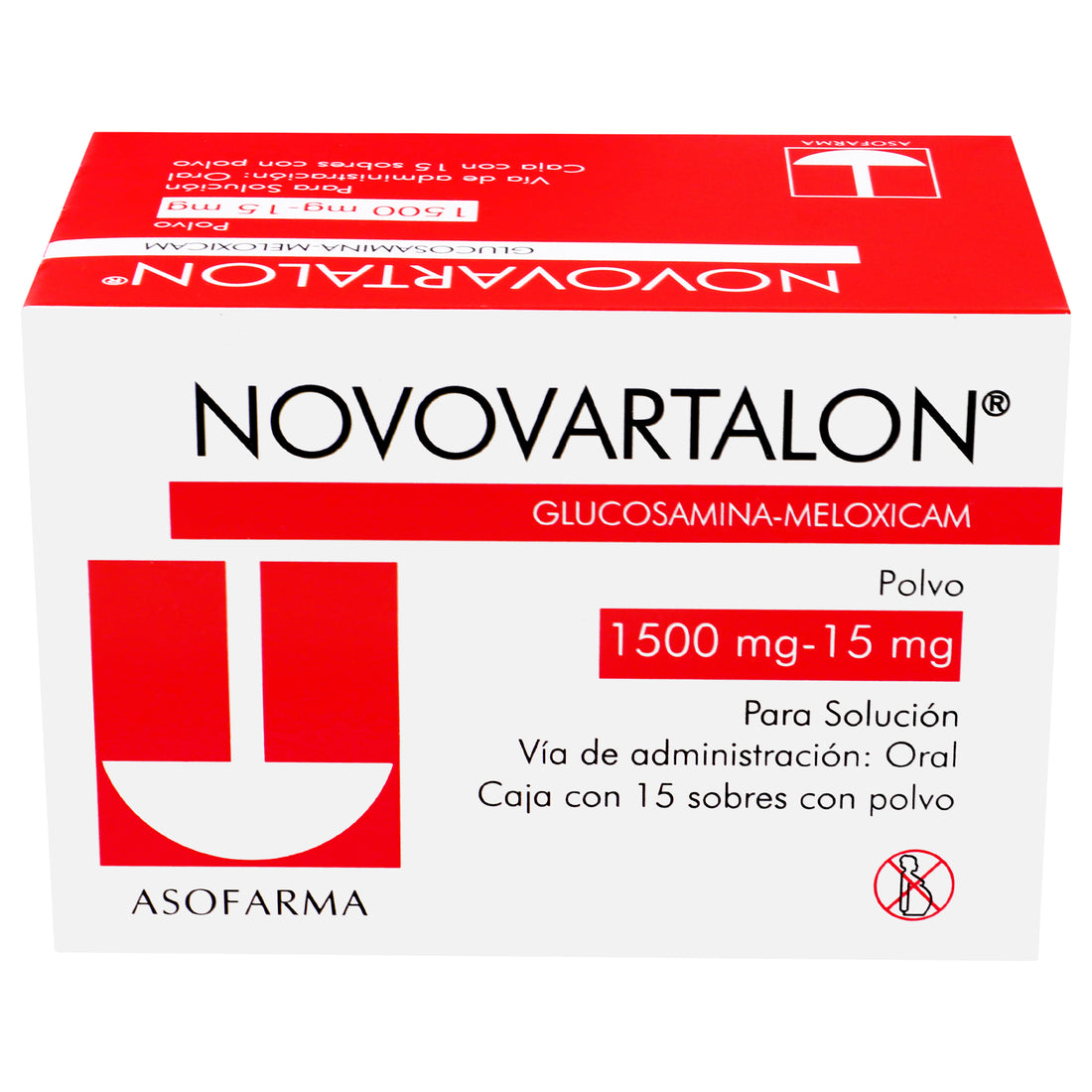 Novovartalon Sobre 1500Mg/15Mg Con 15 (Glucosamina/Meloxicam) 3 - 7501871721207